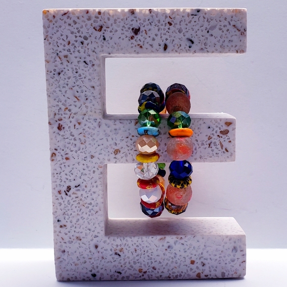 Handmade Beaded African Bracelet, Unisex #12 (2 pieces) - Picture 5 of 5